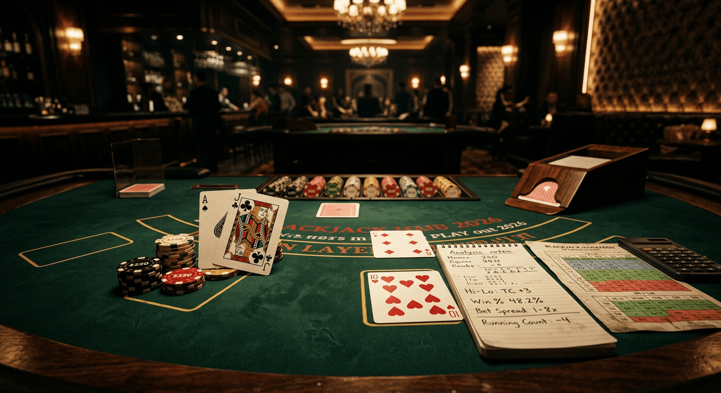 Analisis Peluang Menang di Game Kartu Blackjack dengan Strategi Hi-Lo 2026