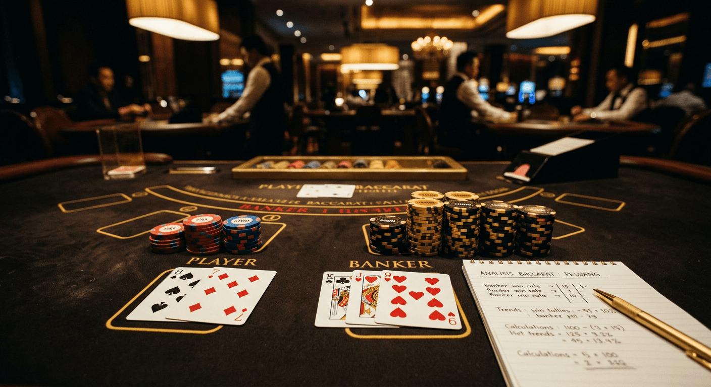 Analisis Peluang Taruhan Banker Player di Baccarat