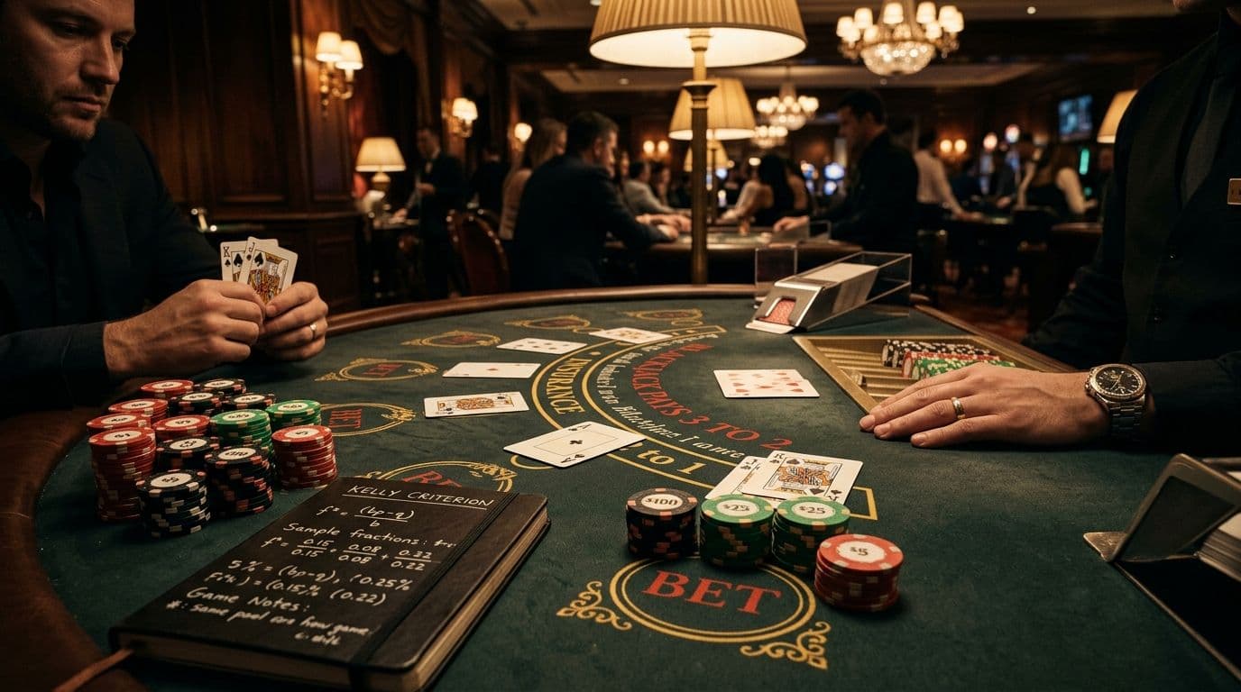 Strategi Manajemen Modal Kelly Criterion di Blackjack